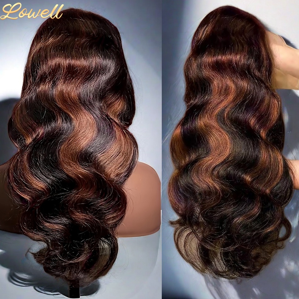 شعر مستعار بشري مموج بتصميم ها - مراجعة Hd Lace Frontal Wig Human Hair Pre Plucked وسعره