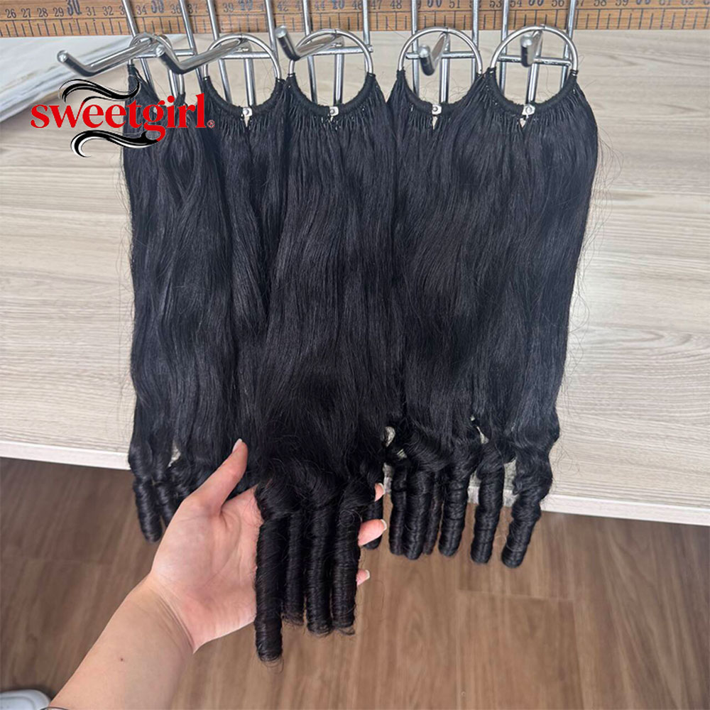 شعر ياكي فيتنامي طبيعي 100% غي - مراجعة Water Wave Bulk Human Hair For Braiding وسعره