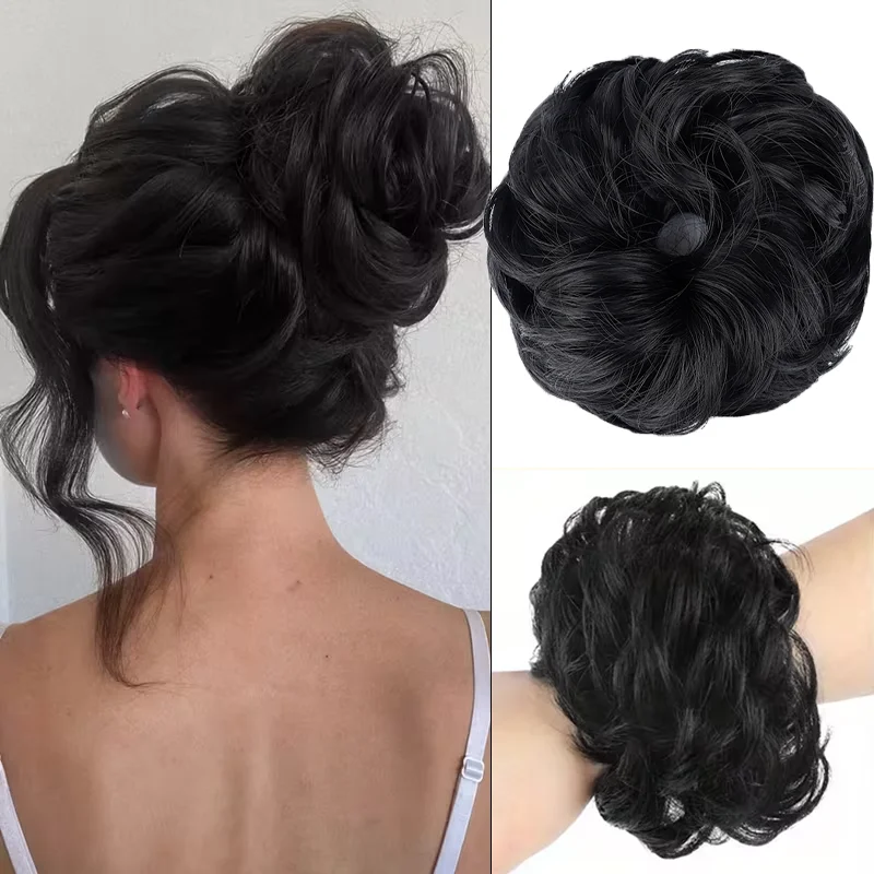 إكسسوار شعر أنيق على شكل كعكة  - مراجعة Claw Clip Messy Bun Hair Piece وسعره