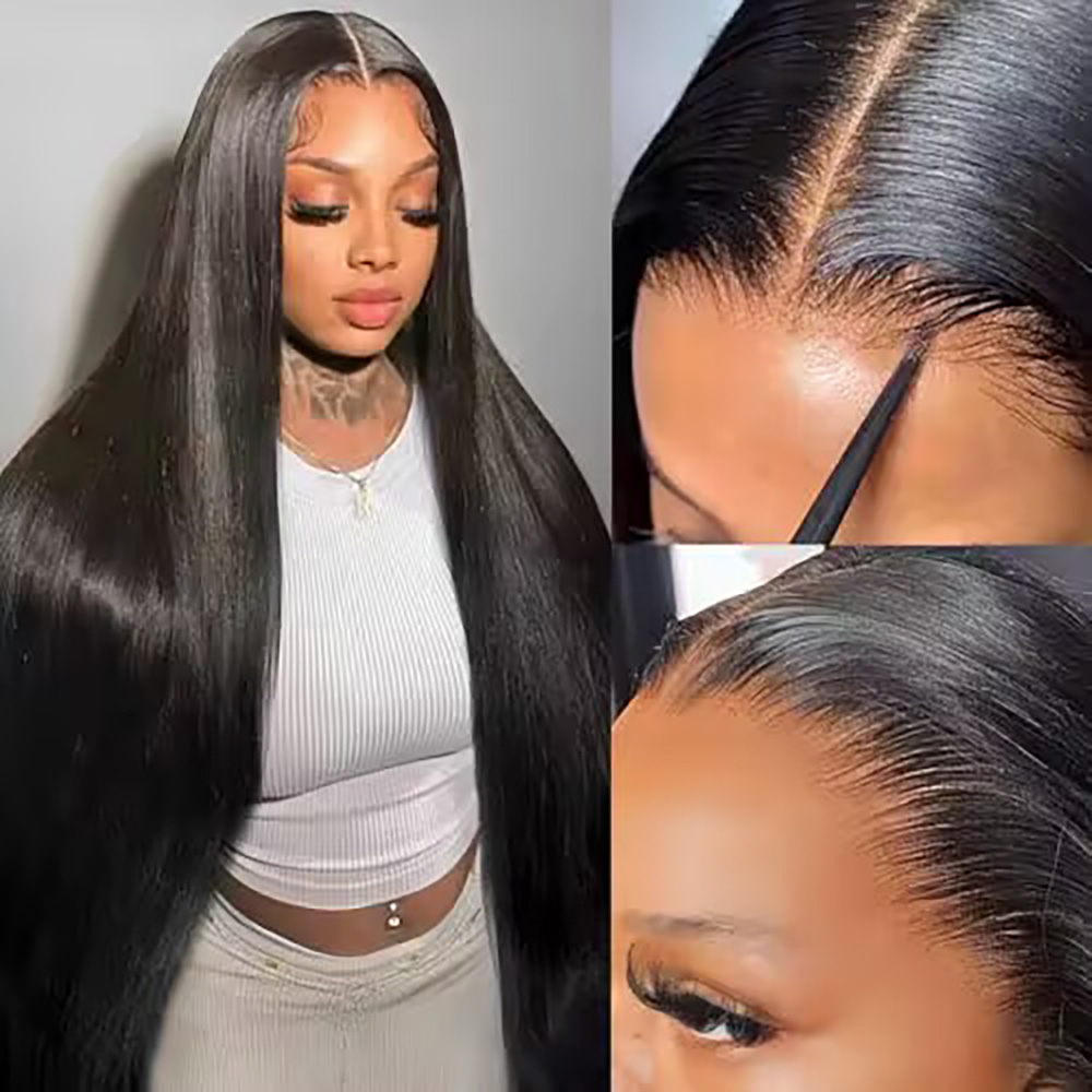 باروكة شعر بشري طبيعي برازيلي  - مراجعة Hd Lace Frontal Wig Human Hair Pre Plucked وسعره